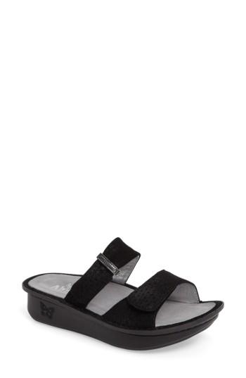 Women's Alegria 'karmen' Sandal -7.5us / 37eu - Black