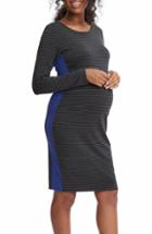 Women's Stowaway Collection Maternity Dress - Grey