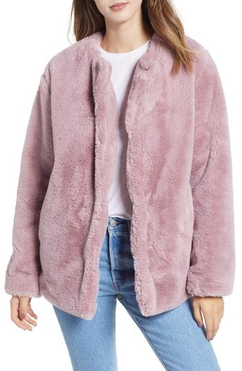 Women's Bernardo Borg Faux Fur Jacket