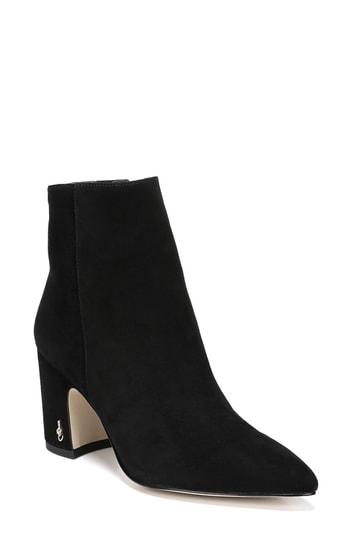 Women's Sam Edelman Hilty Bootie .5 M - Black