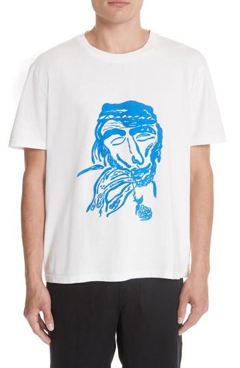 Men's Our Legacy Graphic Box T-shirt Eu - White