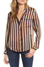 Women's Free People Fireside Nights Plaid Top