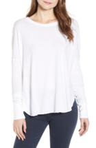 Women's Frank & Eileen Tee Lab Relaxed Long Sleeve Tee - White