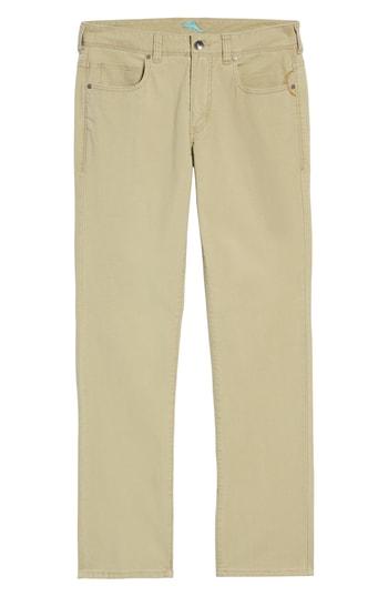 Men's Tommy Bahama Key Isles Fit Pants, Size 35 X 30 - Brown