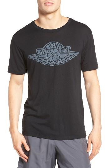 Men's Nike Jordan Wings Logo Graphic T-shirt