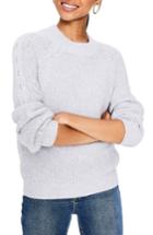 Women's Boden Popcorn Stitch Cotton Wool Blend Sweater - Ivory