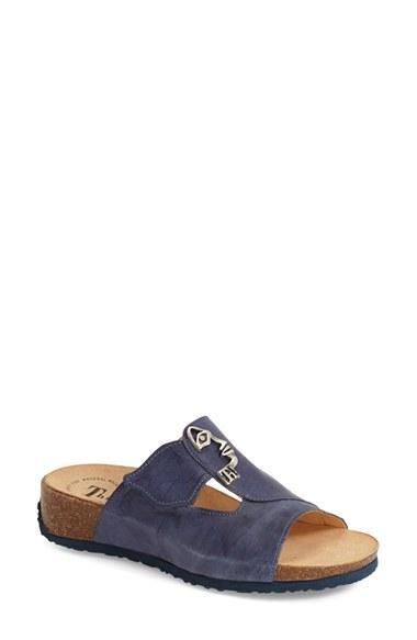 Women's Think! 'mizzi With Face' Sandal -5.5us / 36eu - Blue