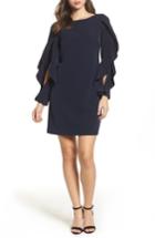 Women's Vince Camuto Ruffle Sleeve Shift Dress - Blue