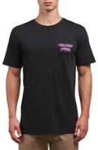 Men's Volcom Black Curtain T-shirt - Black