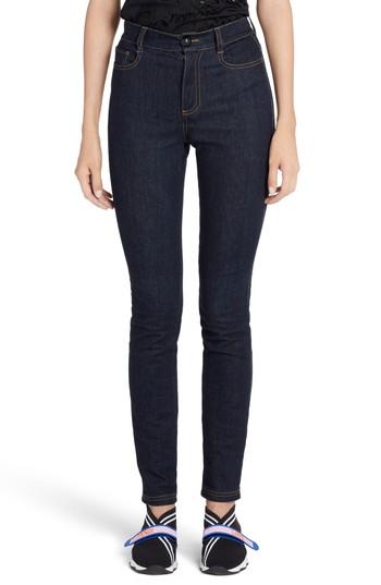 Women's Fendi Skinny Jeans Us / 38 It - Blue
