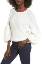Women's Leith Bubble Sleeve Sweater, Size - Ivory
