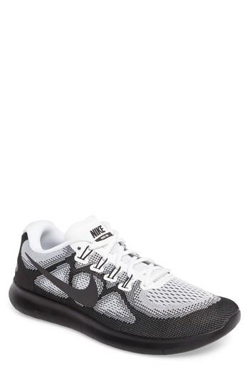 Men's Nike Free Rn 2017 Le Running Shoe M - Black
