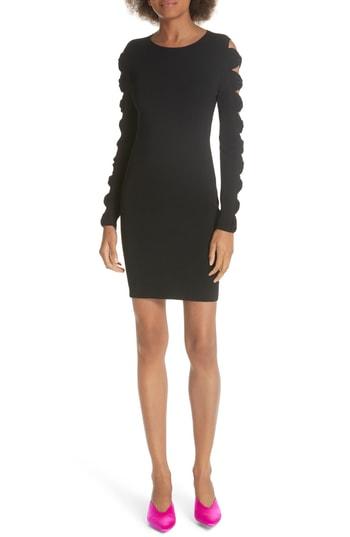 Women's Ted Baker London Jayney Bow Sleeve Knit Dress - Black