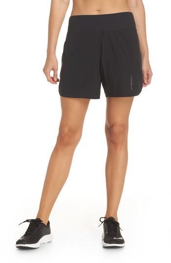 Women's Brooks Chaser 7 Shorts, Size - Black