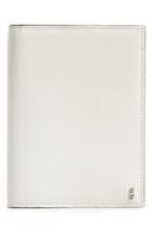 Serapian Milano Evolution Leather Passport Case - White