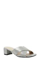 Women's J. Renee Cindee Slide Sandal B - Metallic