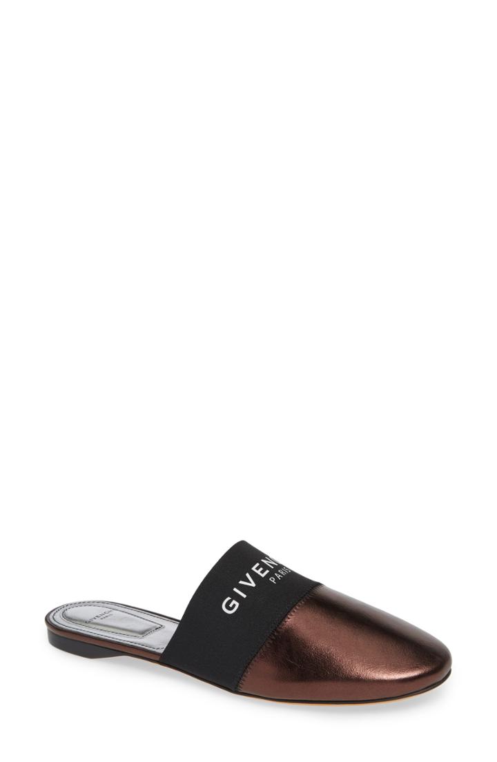 Women's Givenchy Bedford Logo Mule Us / 36eu - Brown