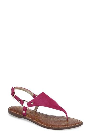 Women's Sam Edelman 'greta' Sandal M - Grey