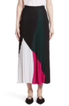 Women's Proenza Schouler Colorblock Knit Skirt - Black