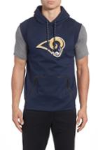 Men's Nike Therma-fit Nfl Graphic Sleeveless Hoodie - Blue
