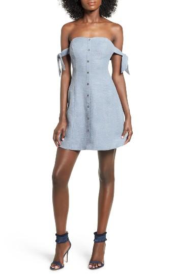 Women's Astr The Label Araceli Minidress - Blue