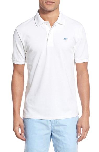 Men's Southern Tide 'skipjack Micro Pique' Stretch Cotton Polo
