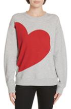 Women's Kate Spade New York Heart Sweatshirt - Grey