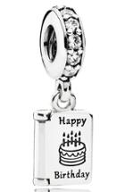 Women's Pandora Birthday Wishes Dangle Charm