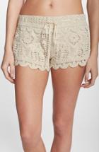 Women's Surf Gypsy Crochet Cover-up Shorts