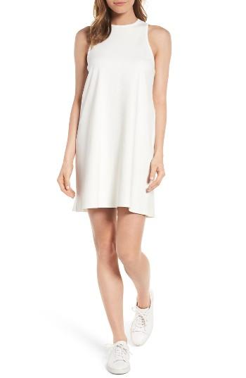 Women's Press Racerback A-line Dress - White