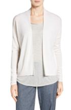 Women's Nordstrom Collection Pointelle Detail Cashmere Cardigan