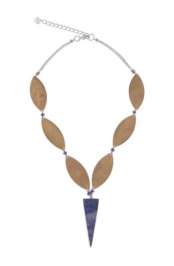 Women's Nakamol Design Coleridge Geo Lapis Pendant Necklace