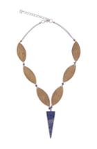 Women's Nakamol Design Coleridge Geo Lapis Pendant Necklace