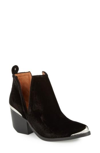 Women's Jeffrey Campbell Cromwell Cutout Western Boot M - Black