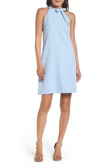 Women's Maggy London Scuba Shift Dress - Blue