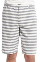 Men's Tailor Vintage Stripe Linen & Cotton Shorts