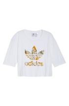 Women's Adidas Originals X The Farm Company Crop Tee