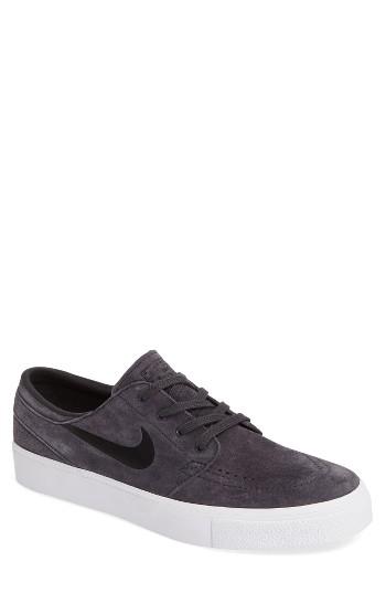 Men's Nike Zoom Stefan Janoski Premium Skate Sneaker M - Grey