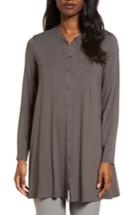 Women's Eileen Fisher Button Front Jersey Tunic