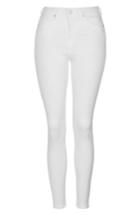 Women's Topshop Moto Jamie Jeans W X 32l (fits Like 31-32w) - White