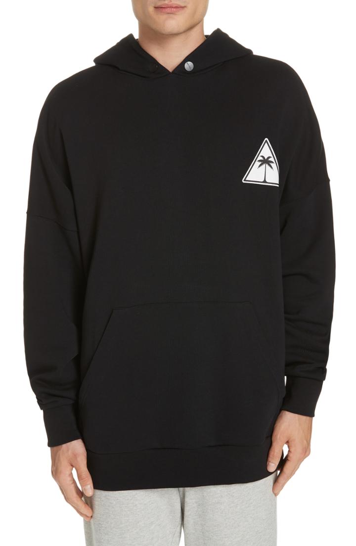 Men's Palm Angels Palm Icon Graphic Hoodie - Black