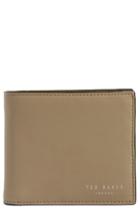 Men's Ted Baker London Leather Wallet - White