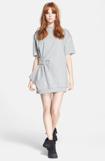 Women's Marc By Marc Jacobs 'rylie' Side Belt Sweatshirt Dress