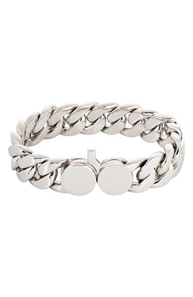 Women's Tom Wood Slim Silver Chain Link Bracelet