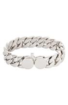 Women's Tom Wood Slim Silver Chain Link Bracelet