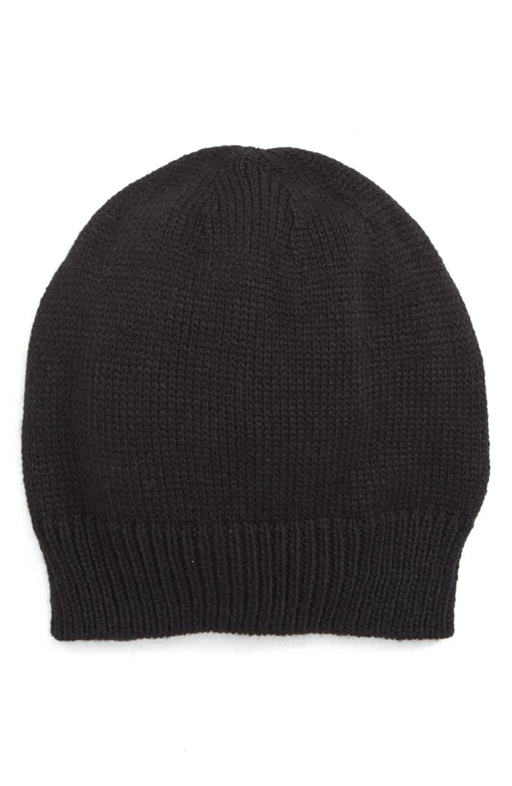 Women's Bp. Snap Band Beanie - Black