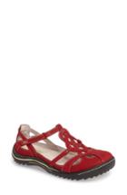 Women's Jambu Spain Studded Strappy Sneaker .5 M - Red