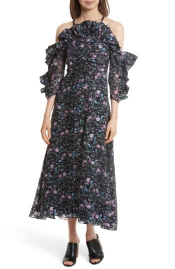 Women's Rebecca Taylor Ruby Organza Midi Dress