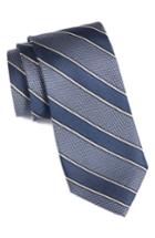 Men's Nordstrom Men's Shop Copio Stripe Silk Tie, Size - Blue