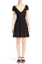 Women's Red Valentino Embroidered Knit Dress